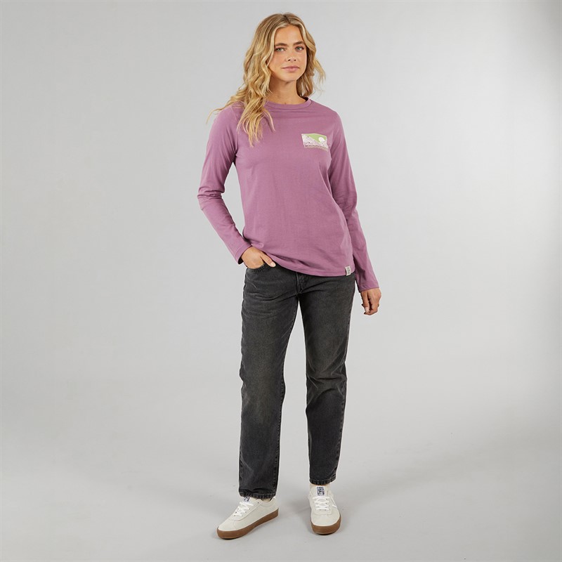 Lagooners T-shirt à manches longues Cullen Femme Rosebud