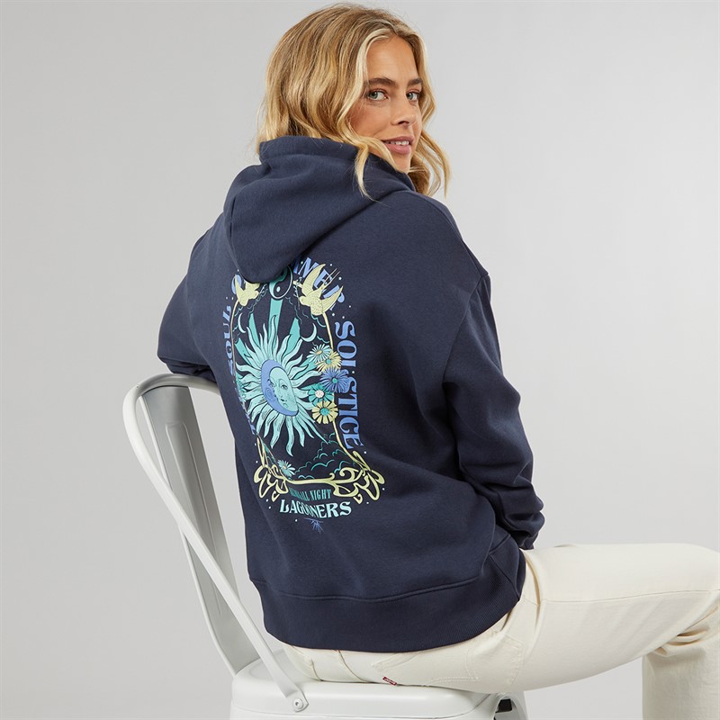 Lagooners Womens Falkirk Hoodie Navy
