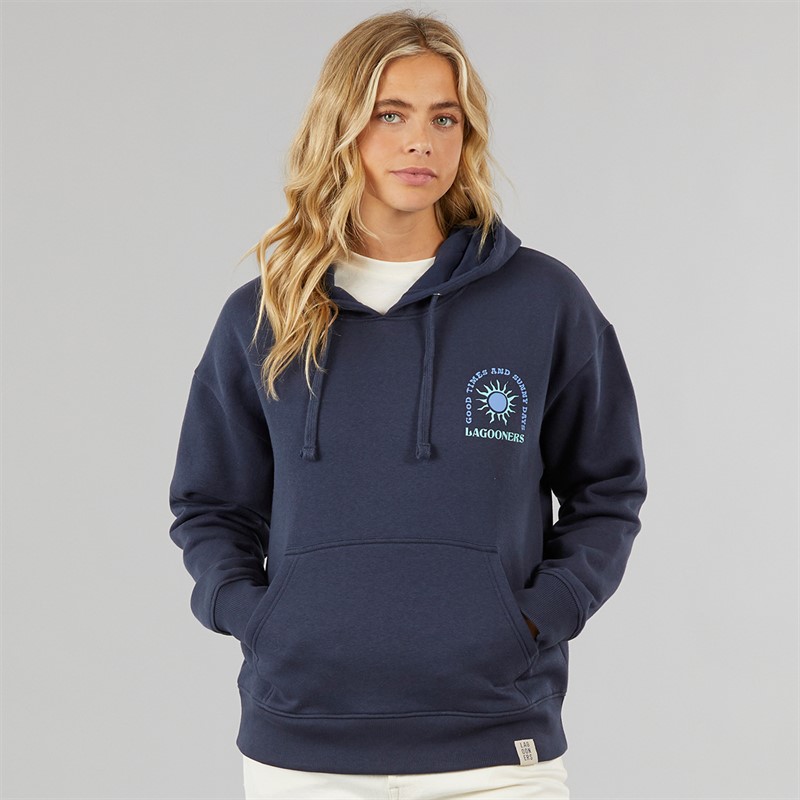 Lagooners Womens Falkirk Hoodie Navy