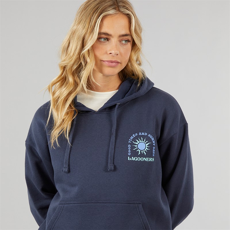 Lagooners Womens Falkirk Hoodie Navy