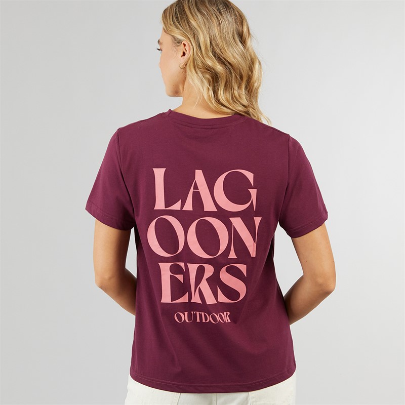Lagooners Womens Applecross T-shirt Plum