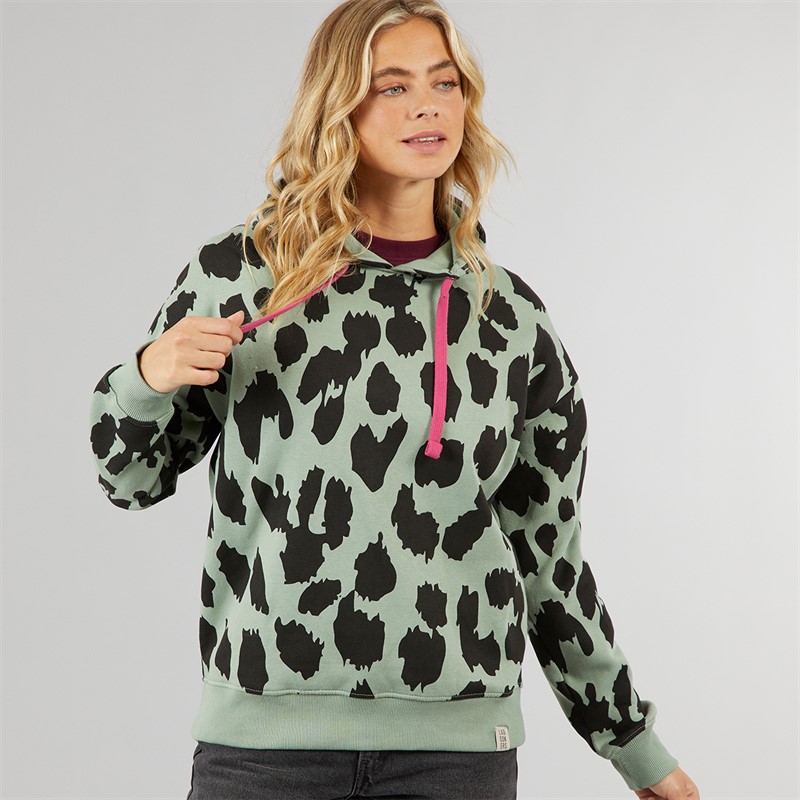 Lagooners Womens Rhyl Hoodie Green Bay - Size 18