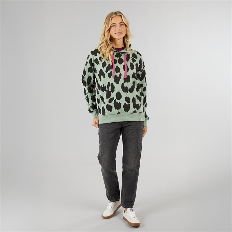 Lagooners Damen Rhyl Hoodie Green Bay