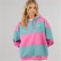 Lagooners Womens Sky Hoodie Pink/Teal