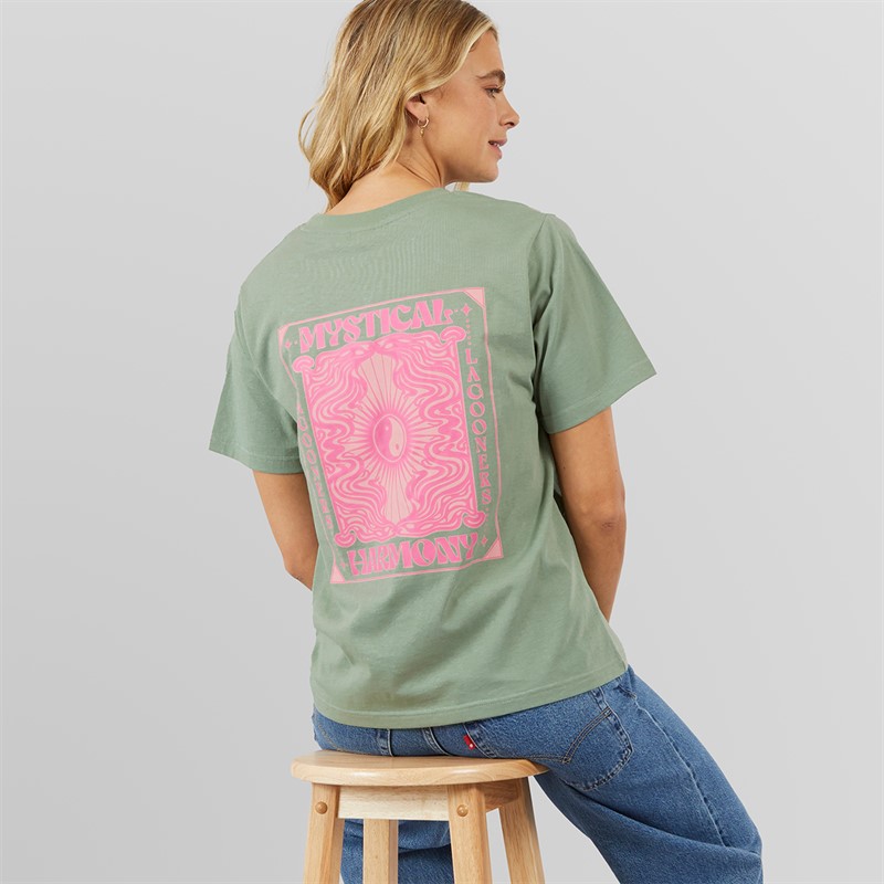 Lagooners Damen T Shirt Coatbridge Green Bay