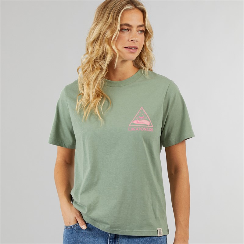 Lagooners Damen T Shirt Coatbridge Green Bay