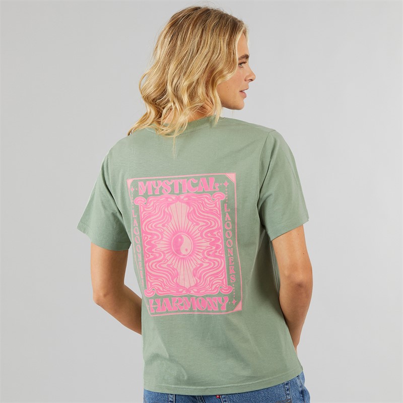 Lagooners Damen T Shirt Coatbridge Green Bay