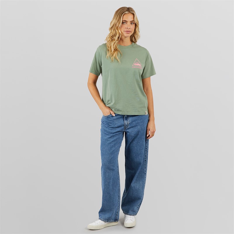 Lagooners Damen T Shirt Coatbridge Green Bay