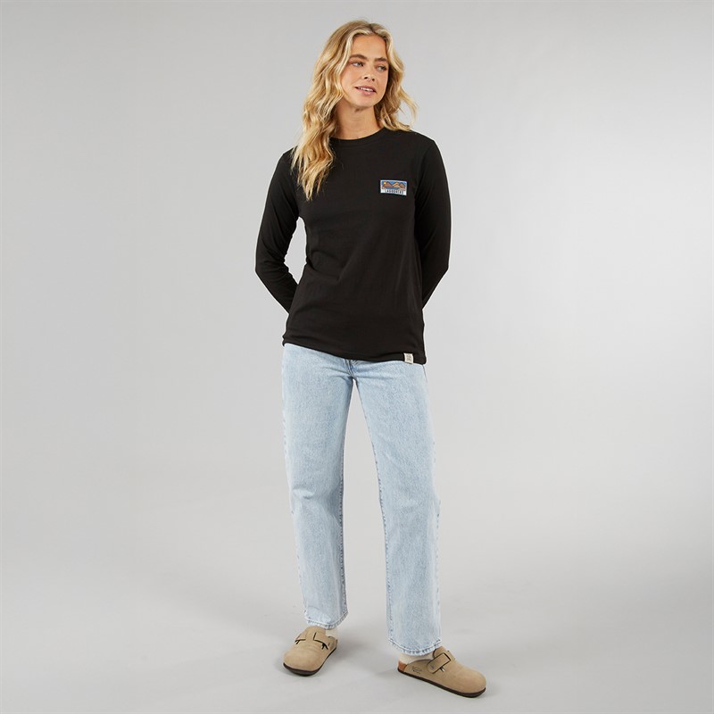 Lagooners Womens Dysart Long Sleeve T-Shirt Black