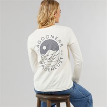 Lagooners Dame Cullen Langærmet T-shirt Koksgrå