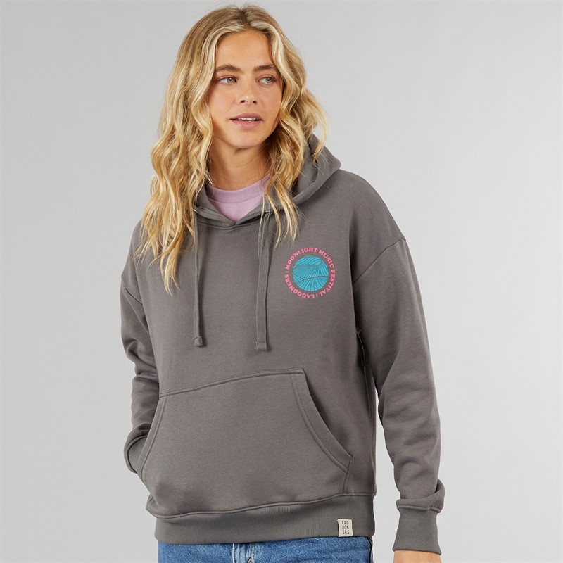 Lagooners Damen Moonlight Hoodie Charcoal