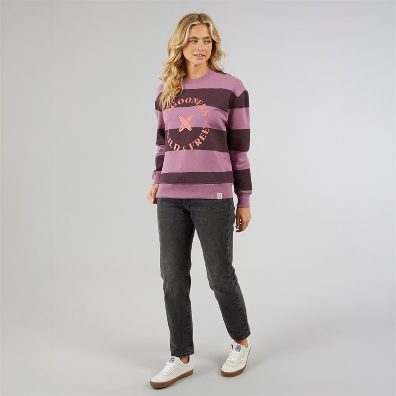 Lagooners Womens New Lanark Sweatshirt Plum