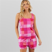 Lagooners Womens Settie Pyjamas Pink