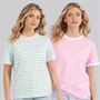Lagooners Womens Thornwick Two Pack T-Shirts Pink/Mint