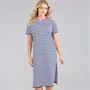 Lagooners Womens Gatemoor Dress Navy/White