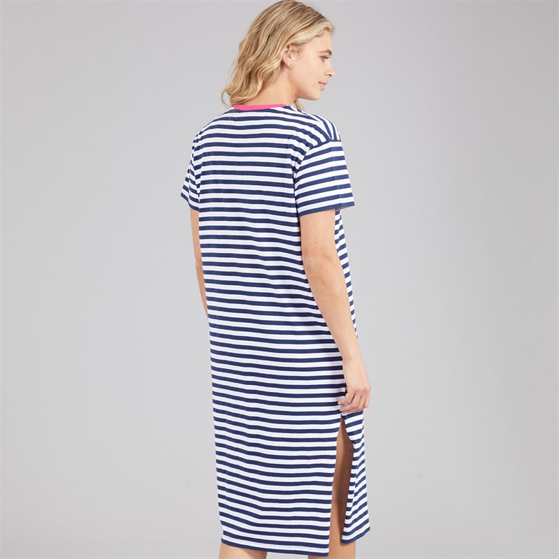 Lagooners Womens Gatemoor Dress Navy/White