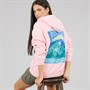 Lagooners Womens Pheasant Rise Graphic Hoodie Pink