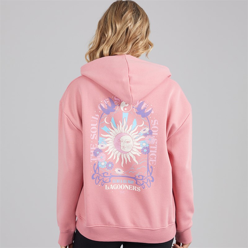 Lagooners Womens Falkirk Hoodie Brandied Apricot