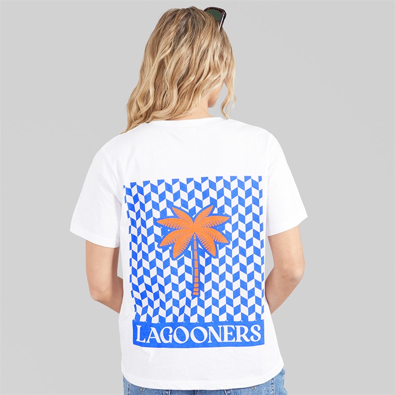 Lagooners Womens Cobblefen T-Shirt White