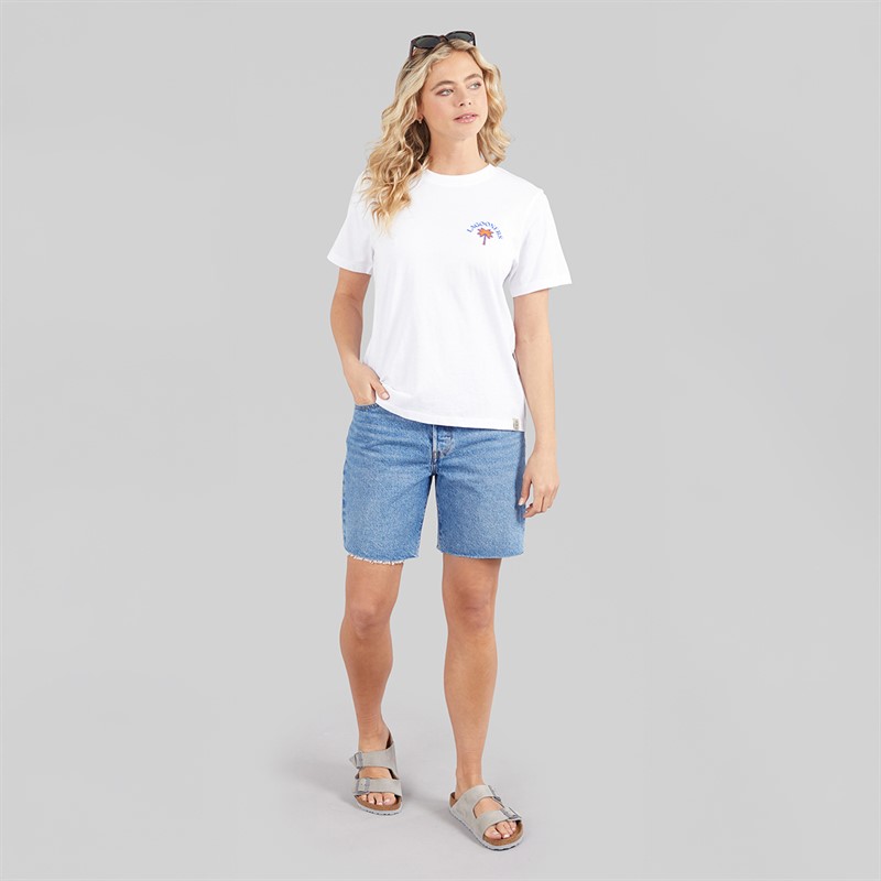 Lagooners Womens Cobblefen T-Shirt White