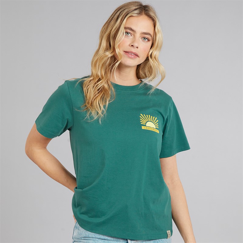 Lagooners Womens Dewby T-Shirt Khaki
