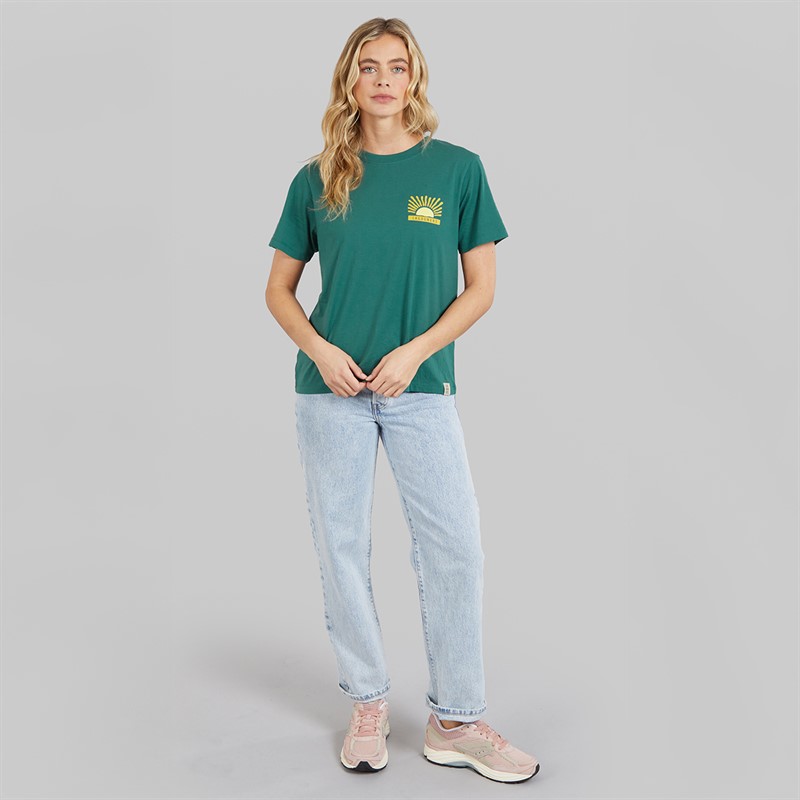 Lagooners Womens Dewby T-Shirt Khaki