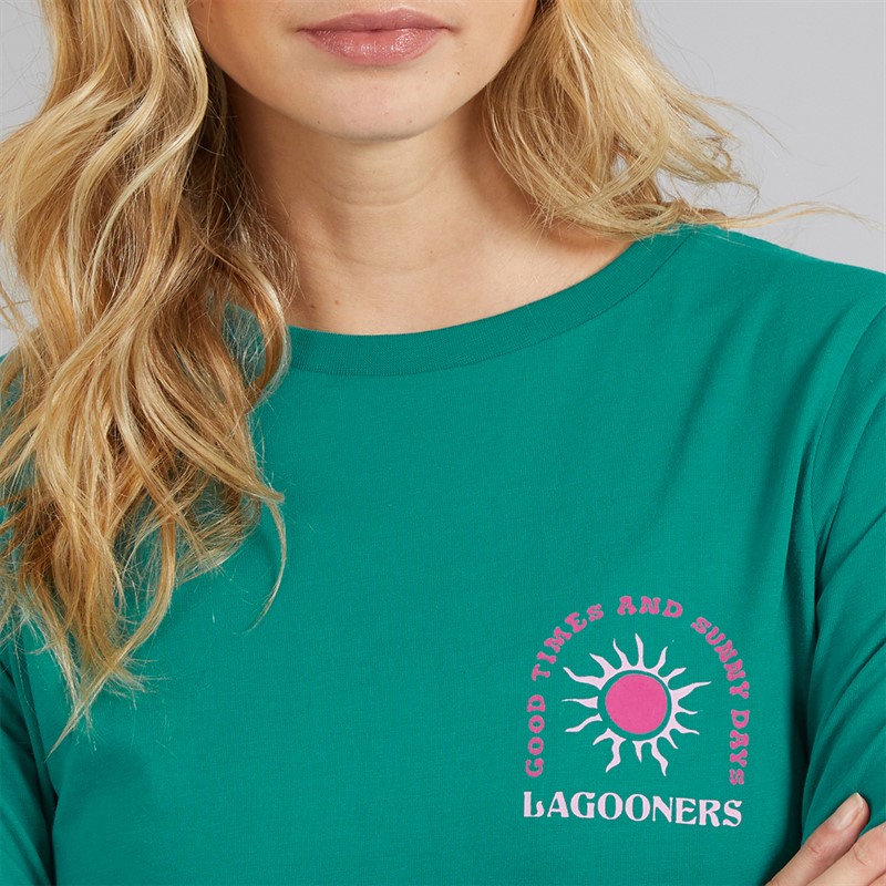 Lagooners Damen Airdrie Langarm T Shirt Teal