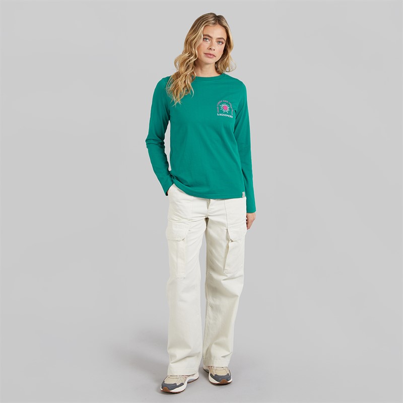 Lagooners Damen Airdrie Langarm T Shirt Teal