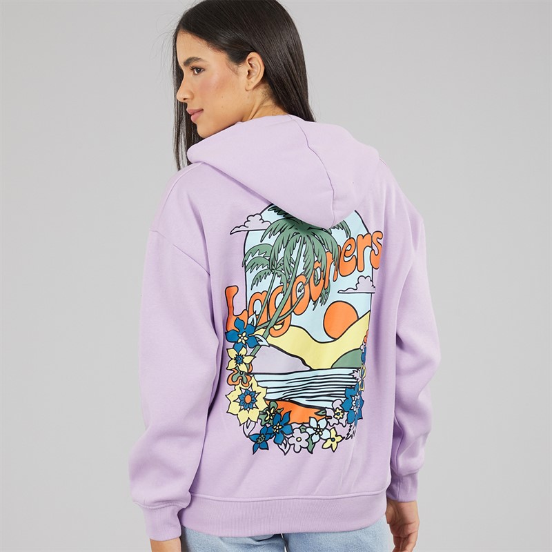 Lagooners Womens Whitchurch Vale Hoodie Lilac