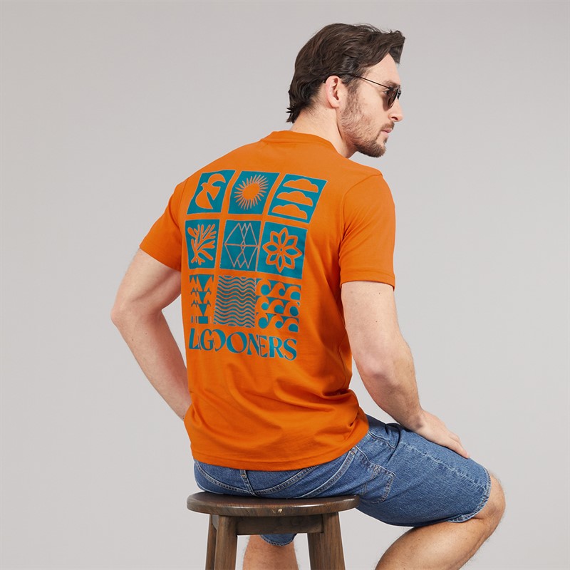 Lagooners Mens Nico Three Pack T-Shirts Multi