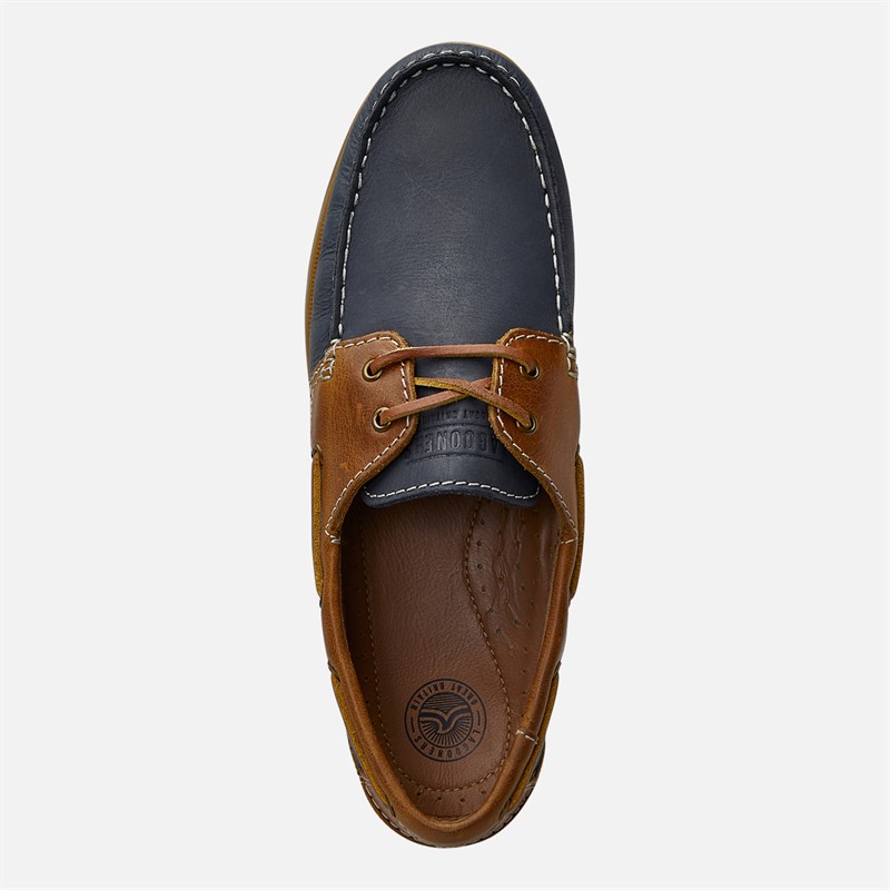 Lagooners Mens Arthur Deck Shoes Navy