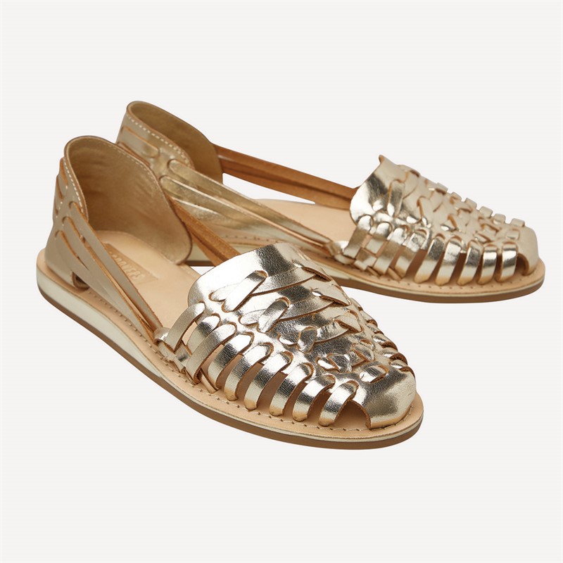 Lagooners Womens Amelia Sandals Gold