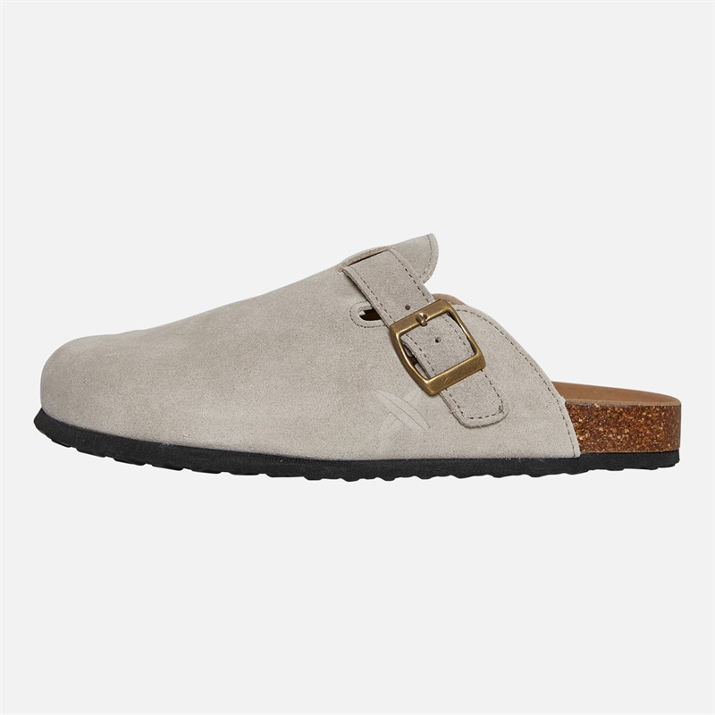 Lagooners Womens Freya Mules Beige Suede