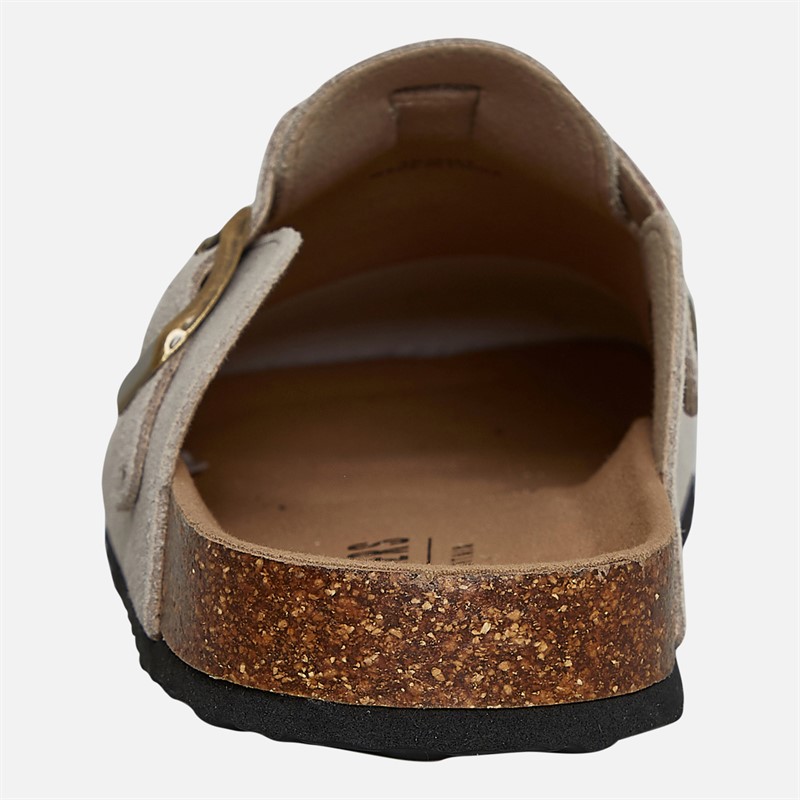 Lagooners Womens Freya Mules Beige Suede