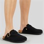 Lagooners Womens Freya Mules Black Suede