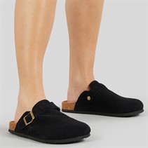 Lagooners Womens Freya Mules Black Suede