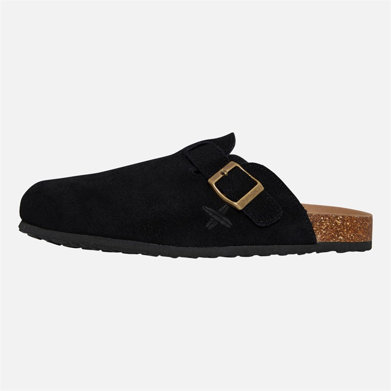 Lagooners Womens Freya Mules Black Suede