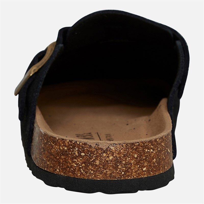 Lagooners Womens Freya Mules Black Suede