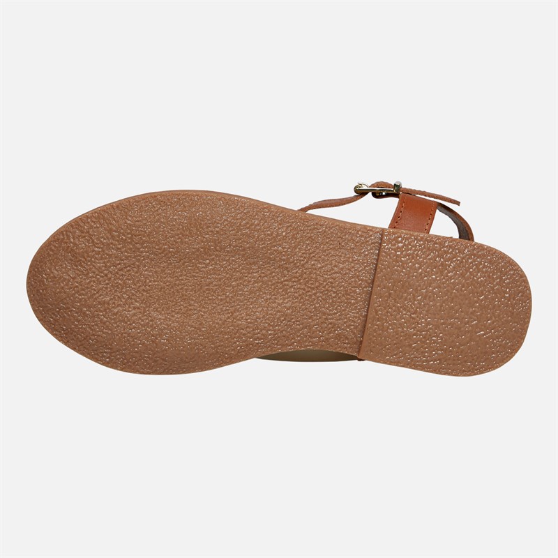 Lagooners Womens Isla Sandals Tan Leather