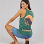 Lagooners Womens Ladies Vest Khaki