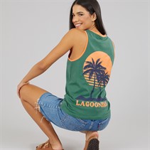 Lagooners Womens Ladies Vest Khaki