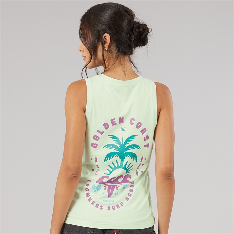 Lagooners Womens Buttercup Vest Light Green