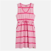 Lagooners Womens Silvy Dress Shocking Pink/Light Pink