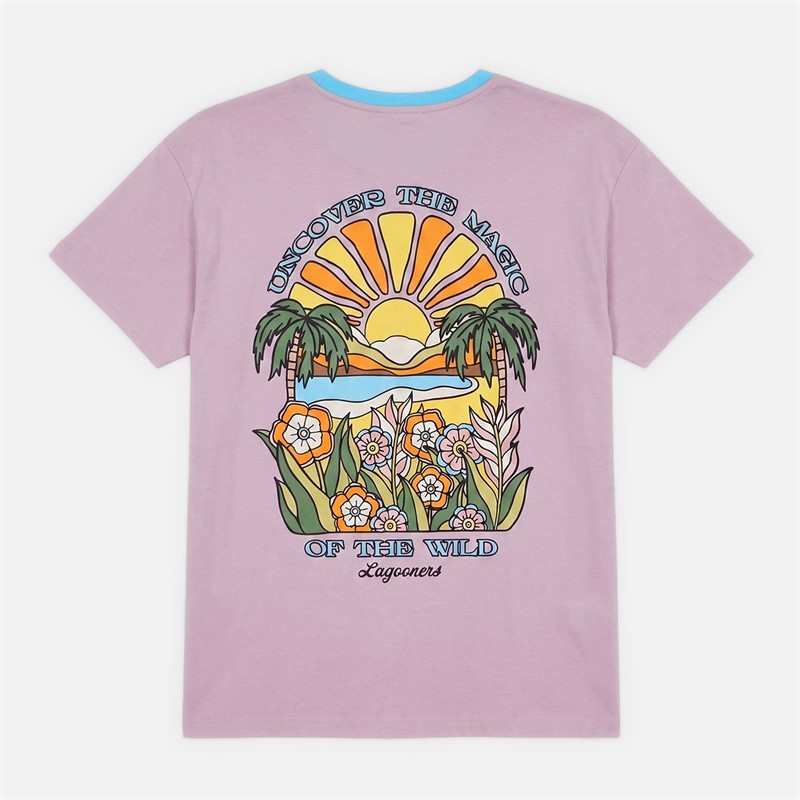 Lagooners Womens Haycroft Oversized T-Shirt Lilac