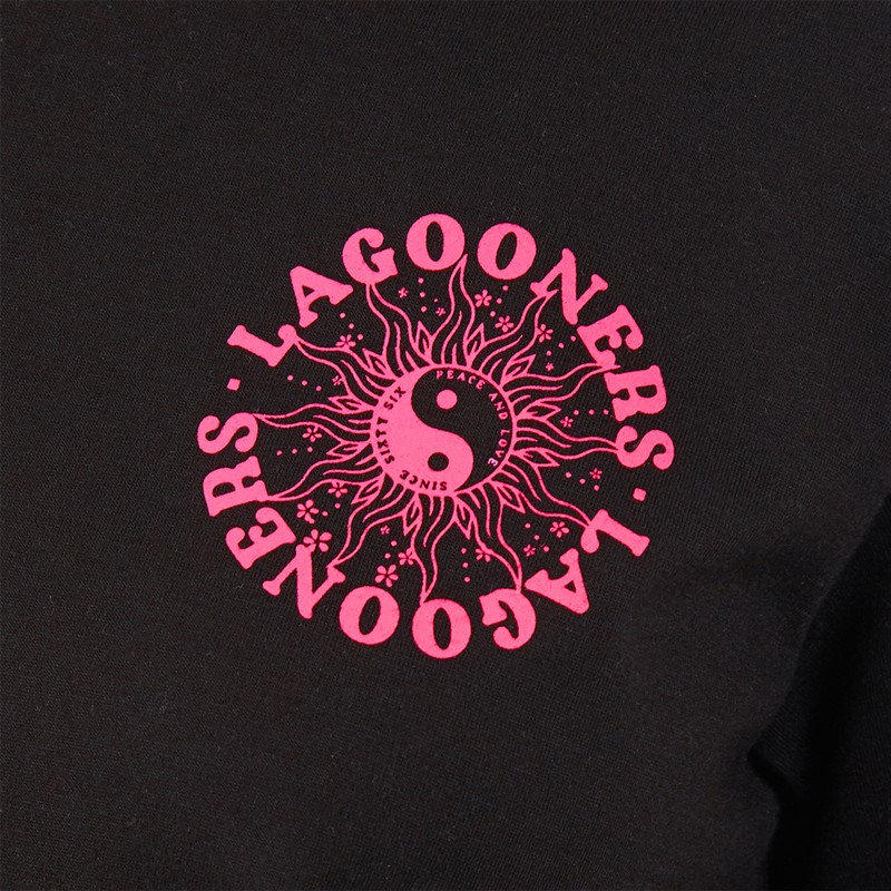 Lagooners Womens Primrose T-Shirt Black