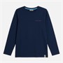 Lagooners Womens Frost Hollow T-Shirt Navy