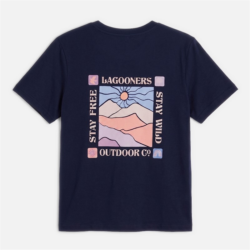 Lagooners Womens Stirling T-Shirt Navy