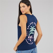 Lagooners Womens Ladies Buttercup Vest Navy