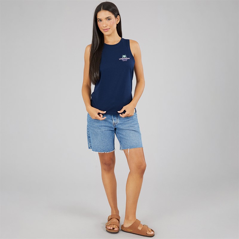 Lagooners Womens Ladies Buttercup Vest Navy