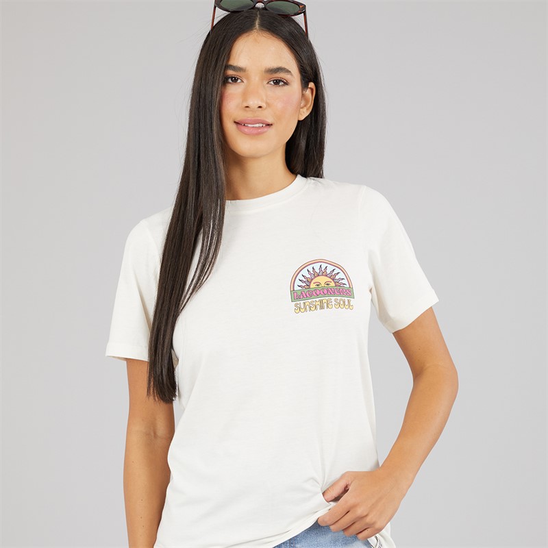 Lagooners Womens Ladies Nettlebury T-Shirt Ecru